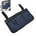 thumbnail image 1 of Mgaxyff Wheelchair Bag Pouch Pockets Large Capacity Hanging Bag Storage Organizer Armrest Pouch Handy Bag, 1 of 8