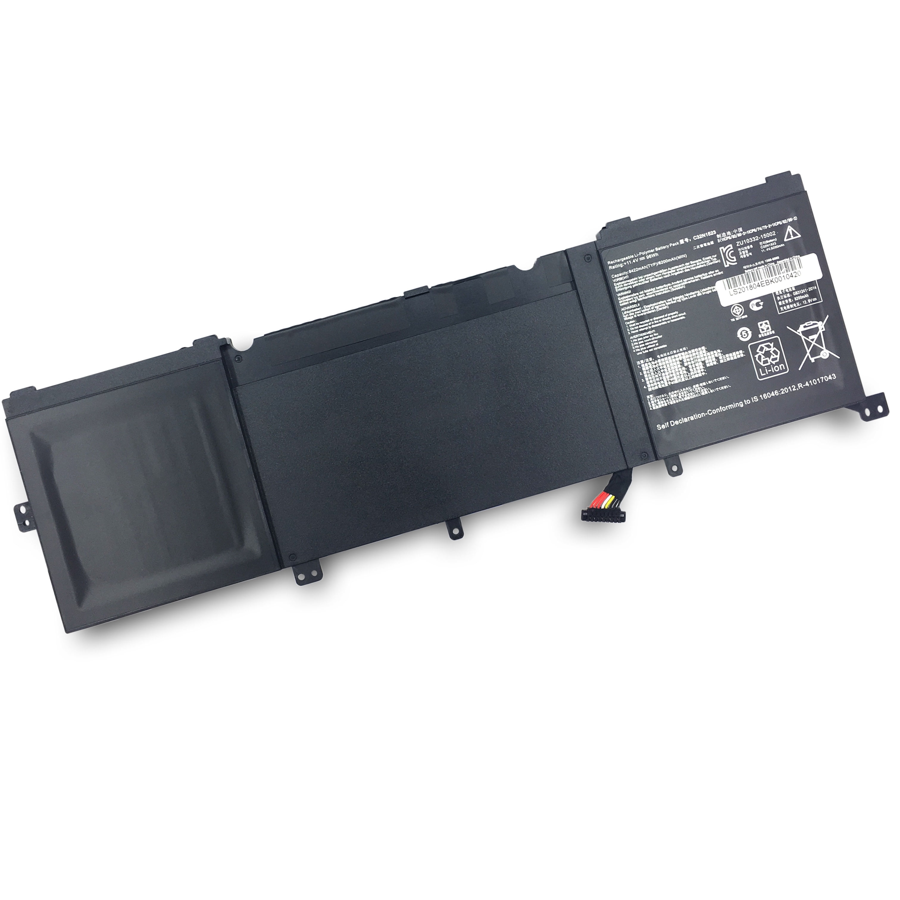 C32N1523 Laptop Battery Pack For Asus Zenbook Pro UX501VW N501L
