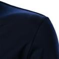 thumbnail image 3 of Birdeem Men Casual Button Short Sleeve Patchwork Turndown Pullover T-Shirt Tops, 3 of 9