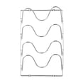 thumbnail image 2 of Kitchen Cabinet Pot Lid Organizer Rack, Wall Mount Metal Lid Holder for Cabinet Door, Space Saving Pan Cover Storage, 2 of 6