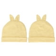 thumbnail image 4 of Newborn Baby Hat, Baby Beanie Hat Yellow Bright Color For Boy Girl ANGGREK Otros, 4 of 8