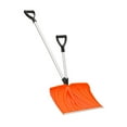 thumbnail image 2 of S SERENABLE Pelle à Neige Ergonomique à Double Poignée Pousse-Neige pour Patio, Voiture, Allée Orange, 2 of 9