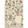 thumbnail image 2 of Josef Čapek 13x18 Black Ornate Wood Framed Double Matted Museum Art Print Titled - I Had a Dog and a Cat Pl 04 (1928), 2 of 5