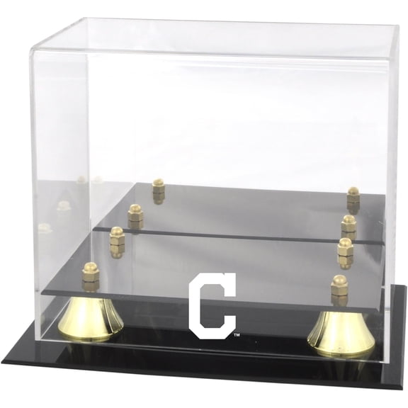 Cleveland Indians Golden Classic Logo Mini Helmet Case