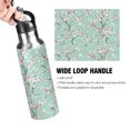 thumbnail image 4 of Cherry Blossom Branches 1000ml Double Walled Stainless Steel LeakProof Sports Bottle Thermo 8h Portable, 4 of 9
