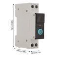thumbnail image 2 of Rail Circuit Breaker, Smart WiFi Switch Wireless Mobile Phone Remote Control 3 Timing Modes Function for Household Appliances Smart Home[25A], 2 of 9