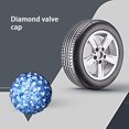 thumbnail image 7 of HCJKDU Car Wheel Tire Valve Caps, 4 Pack Crystal Rhinestone Car Tire Wheel Valve Stem Air Caps for Car Tire Accessories Universal for Cars, SUVs, Bicycle, Trucks and Motorcycles, 7 of 7