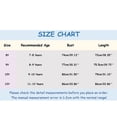 thumbnail image 3 of Adeawade Dresses For Girls 11-12 Years Solid Color Summer Dress Sleeveless Round Neck Button Party Kids Beach Outfit Casual Outfits Blue, 3 of 8