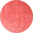 thumbnail image 1 of Ahgly Company Indoor Round Persian Red Bohemian Area Rugs, 5' Round, 1 of 4