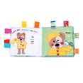 thumbnail image 4 of Libros de tela para bebés, libros de tela para bebés, libros de baño para niños lavables, libros de tela arrugada, rendimiento impulsado, 4 of 12