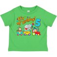 thumbnail image 3 of Inktastic Its My Birthday Circus Train 5th Birthday Boys or Girls Toddler T-Shirt, 3 of 5