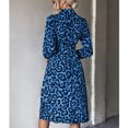 thumbnail image 2 of Vestido De Moda Para Mujer, Cómodo Y Elegante Vestido Con Abertura Lateral De Manga Larga Con Encantador Estampado De Leopardo Para Mujer Para La Oficina Para Ir De Compras ANGGREK  Otros, 2 of 6