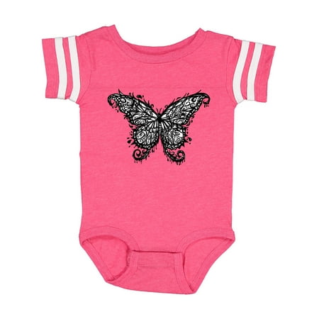 

Inktastic Black Ink Butterfly Gift Baby Boy or Baby Girl Bodysuit