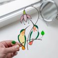 thumbnail image 4 of Metal Bird Wall Decor,Indoor Wall Art Sculpture Hanging Window Decoration, 4 of 8