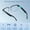 Black, variant on ZYQEEE Ai Translator Glasses, Bluetooth Translator Smart Glasses Compatible with Android & iOS, Supports 115 Languages Online Translation,Video Call Translation, Open Ear Music & Hand-Free Calling