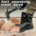 thumbnail image 5 of SKIUHS Men's Mid-Cut Safety Boots - Composite Toe & Slip Resistant Sole, 5 of 8