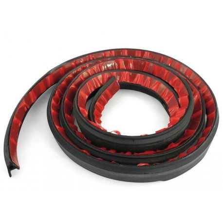13FT 4M Big D-shape Weatherstrip Truck Car Motor Door Rubber Hollow Seal Strip