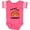 Football Pink and White, variant on Inktastic Mommy's Little Turkey Boys or Girls Baby Bodysuit