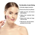 thumbnail image 5 of Charmonic 4-in-1 Jade Roller & Gua Sha Set - Rose Quartz Facial Massage Tool for Face, Neck & Eyes, Includes Silicone Brush to Reduce Puffiness & Wrinkles, 5 of 6