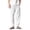 White, variant on Kureaily Men's Spring And Summer Linen Casual Pants Cotton Pants Linen Trousers Elastic Waist