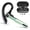 Green, variant on Bluetooth Headset, Single-Ear Bluetooth Earpiece with ENC Mic with HiFi Stereo Sound, 72 Hours Talking Time Wireless Headset V5.3 with 400mAh Charging Case for iOS Android Cell Phones, Black