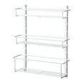 thumbnail image 2 of ClosetMaid Adjustable 3 Shelf Spice Rack for Cabinet/Wall White (2 Pk), 2 of 5