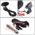 thumbnail image 7 of DNA Motoring Universal Off-Road Roof Top Mounted Blue Fog Light Kit w/Wiring Harness+Switch, 7 of 7