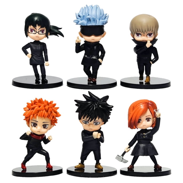 Colección de muñecos de anime, 6 piezas, Jujutsus Kaisens Itadori Yuji