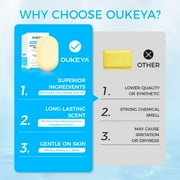 OUKEYA Sulfur Bath Soap with Salicylic Acid for Acne, Pimples, Blackheads, Blemishes, Pore Balancing, 1 Count