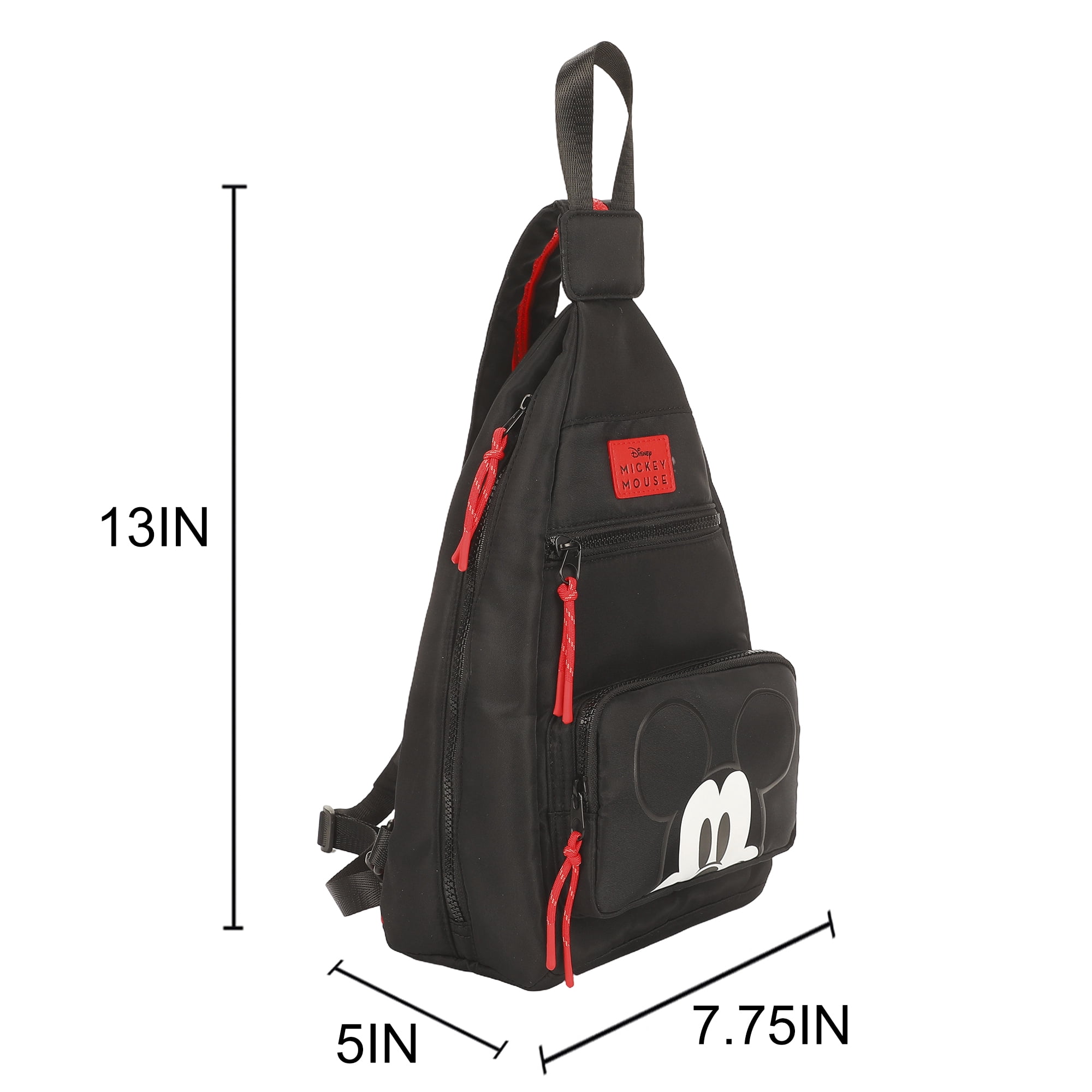 Mickey Mouse Classic Adult Sling Bag With Convertible Strap