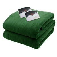 Green Queen Electric Blankets Product Image Biddeford Microplush Electric Heated Blanket Digital Orted Sizes Colors