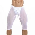 thumbnail image 2 of fheaev Athletic Shorts for Men Elastic Slim Leggings Mesh Breathable Compression Short With Zipper Pocket Yoga Running Shorts Drawstring Half Shorts, 2 of 5