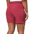 thumbnail image 3 of Mondetta Women's Moisture Wicking Side Pockets Active Walking Shorts-Pink / M, 3 of 4