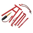 thumbnail image 4 of RC Engine Crane, RC Engine Crane Jack Lifelike 300g Lifting Force Aluminum Alloy  For 1/10 Scale Remote Control Vehicles Red, 4 of 8