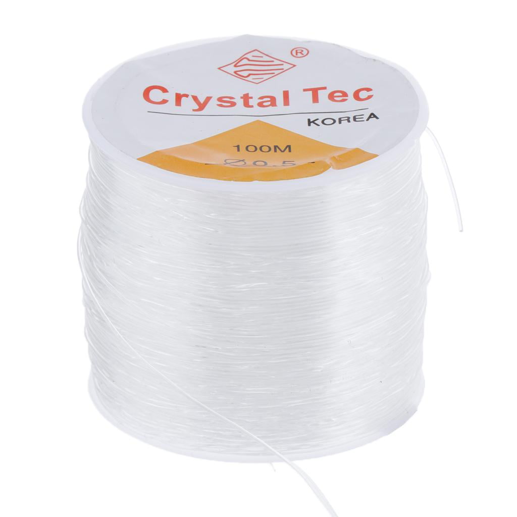 100m/Roll Beading Thread Stretch Crystal String Cord Elastic DIY Jewelry Making 