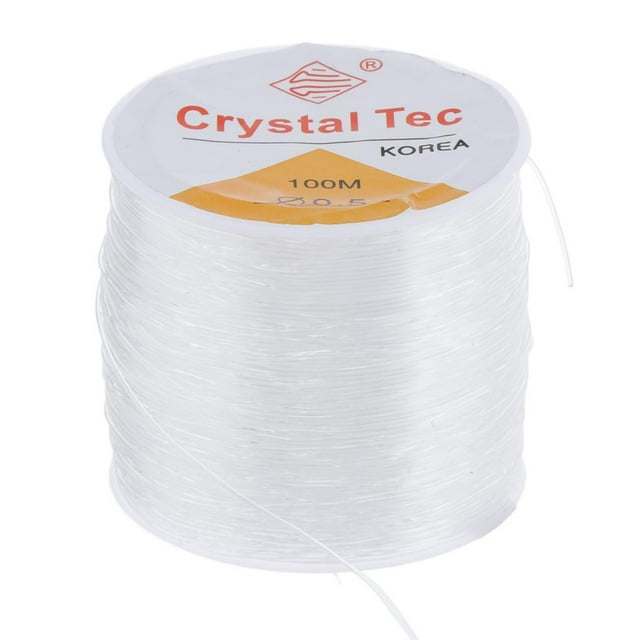 Stretchy Elastic Crystal String Cord Thread Perfect for Bracelet, Necklace, Bead Weaving And Other Jewelry Craft Projects - 3 Sizes to Choose 0.5mm