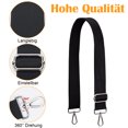 thumbnail image 3 of Correa de Hombro Ajustable, Correa Ancha de Repuesto para Bolso de Hombro, Correa para Bolso, Accesorios de Bricolaje para Bolso de Hombro para computadora portátil/Bolso de Mensajero para, 3 of 7