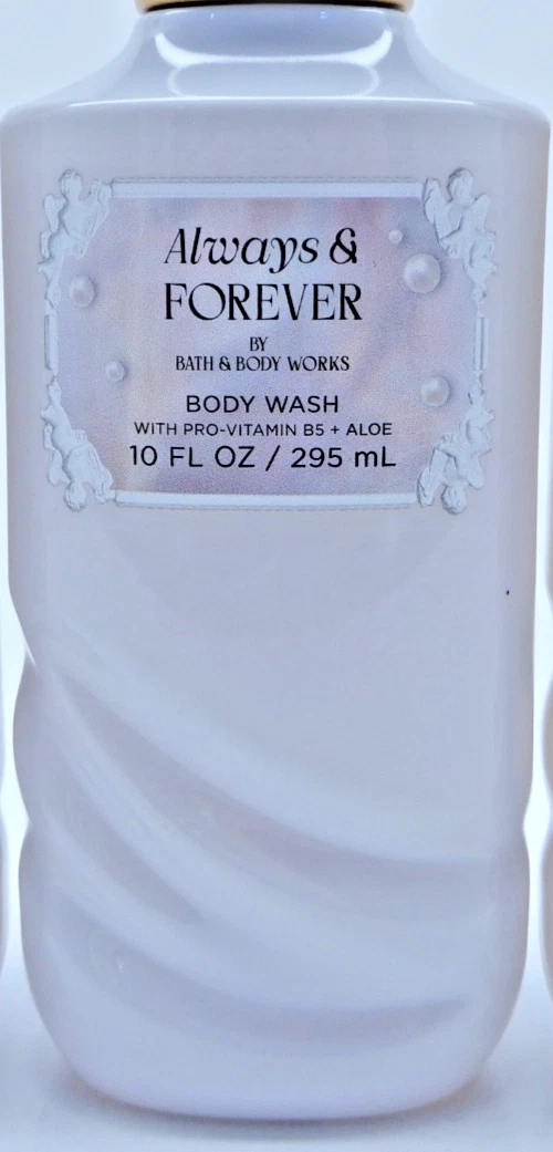 Bath & Body Works Always & Forever Shower Gel Body Wash with Aloe + Vitamin B5, 10 oz