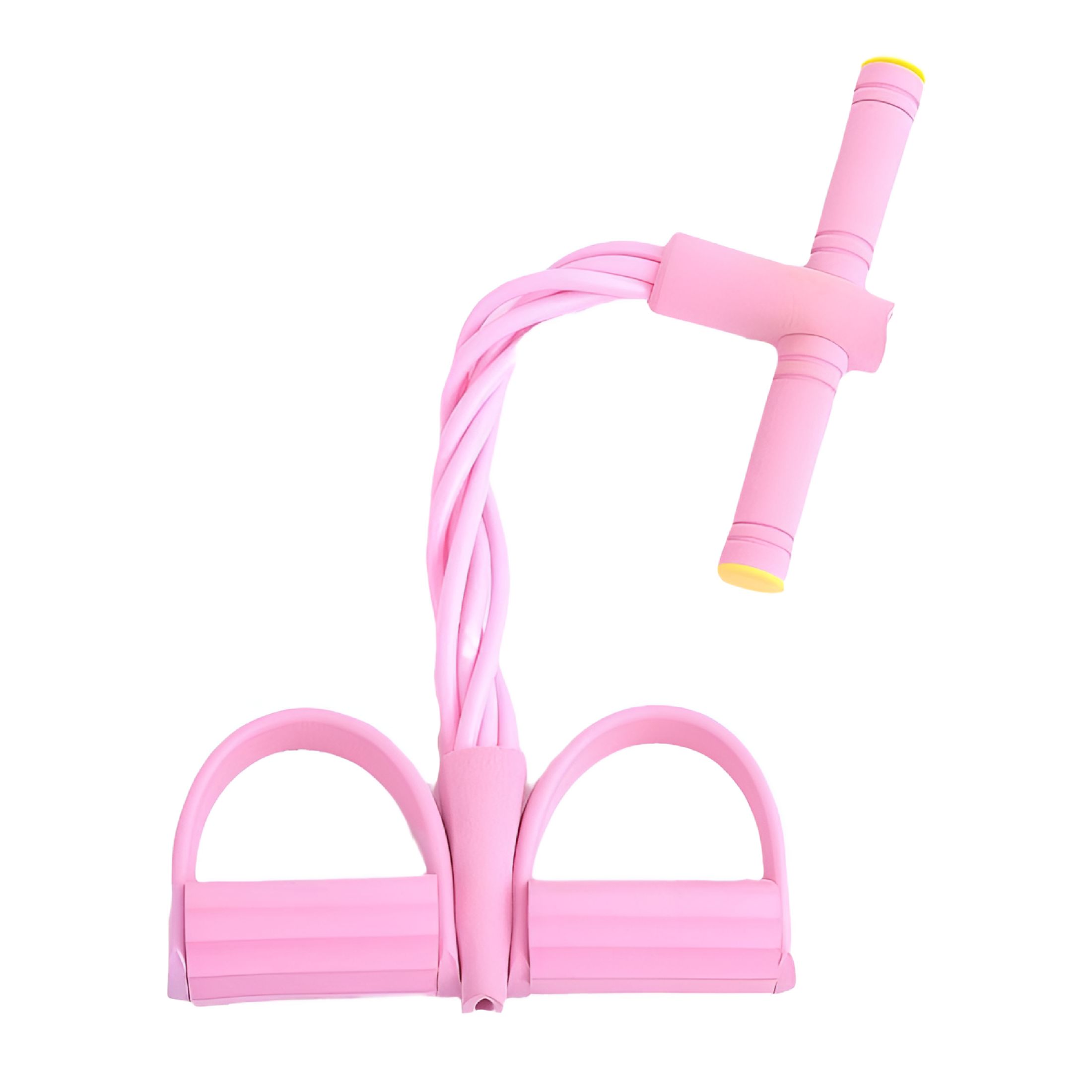 BESTSKY 21 Fitness Resistance Bands-6 Tube Pedal Ankle Puller 2025 Upgrade Stretch Bands for Exercise Sit Up Exercise Equipment AB Training Auxiliary Device Workout Equipment for Women Men( 6 Tube)