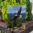 thumbnail image 3 of America Forever American Bald Eagle Garden Flag 12.5 x 18 inches Summer Mountainside American Flying Bird Double Sided Summer Seasonal Yard Outdoor Decorative Greenery Nature Lover Garden Flag, 3 of 5