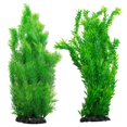 thumbnail image 1 of Planta de acuario kathson de plástico, 55 cm de altura, verde, 2 unidades, 1 of 7