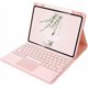 thumbnail image 1 of Funda con Teclado Touchpad para iPad Pro 11/Air 5/4, Soporte para Lápiz (Rosa), 1 of 6