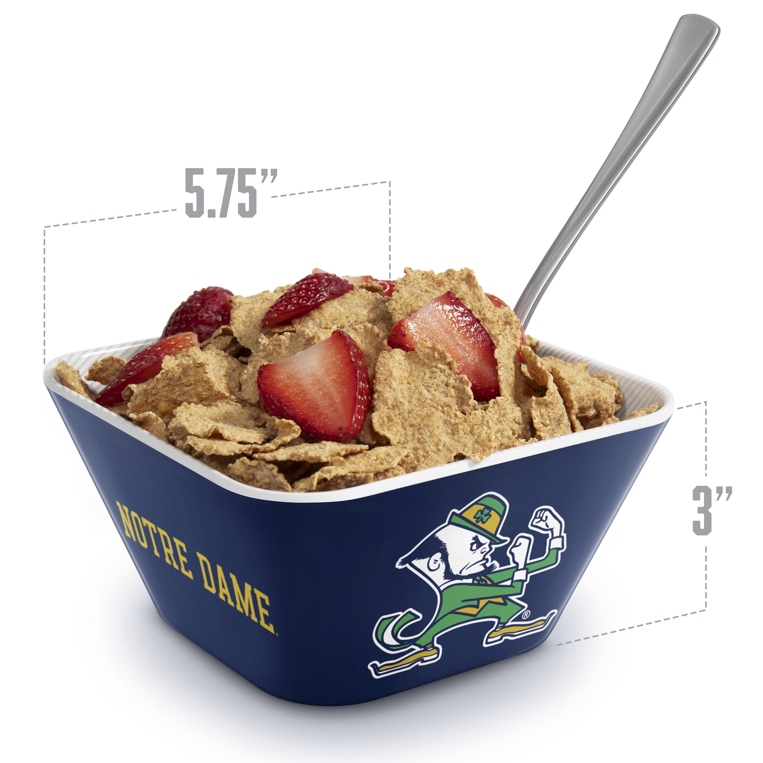 YouTheFan NCAA Notre Dame Fighting Irish Small Snack Bowl