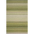 thumbnail image 1 of Safavieh Marbella Collection MRB273A Handmade Flatweave Stripe Premium Wool Area Rug, 9 x 12, Green, 1 of 1