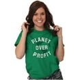 thumbnail image 3 of Save Planet Love Earth Climate Change Plus Size Crewneck Graphic Tee Shirt Brisco Brands 2X, 3 of 5