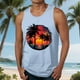 thumbnail image 1 of Camiseta sin mangas de cuello redondo para hombre, blusa informal de verano sin mangas con estampado de cuello redondo para hombre, 1 of 5