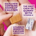 thumbnail image 6 of Viactiv Calcium + Vitamin D3 Supplement Soft Chews, Caramel,Calcium for Bone Health, 100 Count, 6 of 10
