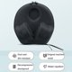 thumbnail image 1 of Llevando Bolsas Bolsas de transporte impermeables, caja de accesorios para auriculares portátil con doble cremallera, a prueba de golpes, antiarañazos, con cuerda de mano para EDIFIER W820NB, 1 of 6