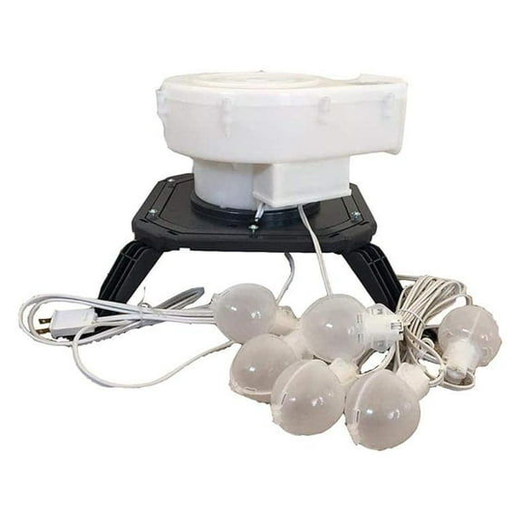 Replacement YEF-80 Fan with Base and Lights for Airblown Inflatables