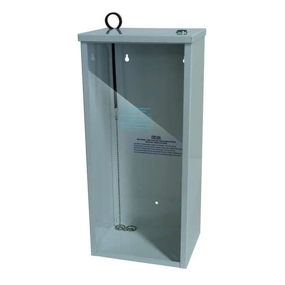 Fire Extinguisher Cabinet, Surface Mount, 30 3/8 in Height, 20 lb